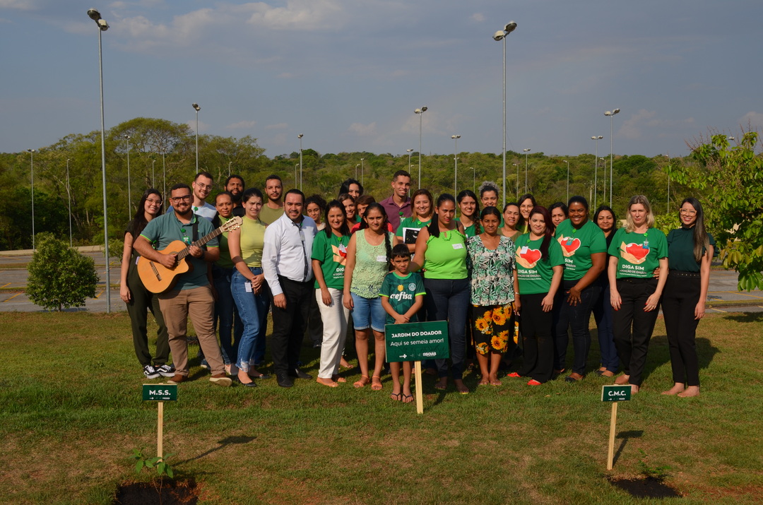 <strong>Jardim do Doador no HCN recebe mudas de plantas para homenagear pacientes doadores de órgãos</strong>