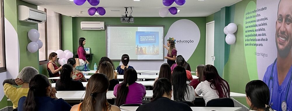 Equipe do Hospital Estadual do Centro-Norte Goiano (HCN) participou da oficina promovida pela SES-GO sobre os cuidados com prematuros, unidade gerida pelo Instituto de Medicina, Estudos e Desenvolvimento - IMED