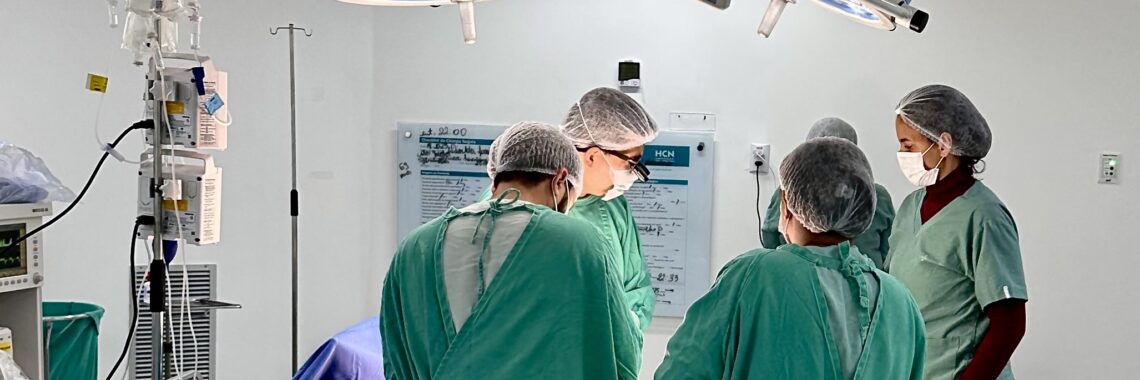 O Hospital Estadual do Centro-Norte Goiano - HCN durante a 29ª captação de órgãos e tecidos para transplante, destacando a importância da doação e o apoio da Central Estadual de Transplantes em Goiás.