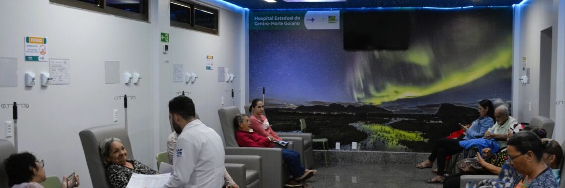 Hospital Estadual do Centro-Norte Goiano - HCN é referência em tratamento oncológico em Goiás.