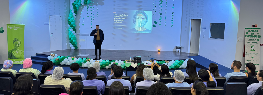 Instituto de Medicina, Estudos e Desenvolvimento (IMED) realiza ações com os profissionais da enfermagem do HCN - Hospital Estadual do Centro-Norte Goiano durante a Semana da Enfermagem, destacando seu papel essencial no cuidado aos pacientes.