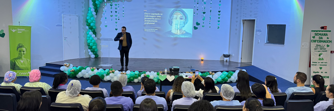 Instituto de Medicina, Estudos e Desenvolvimento (IMED) realiza ações com os profissionais da enfermagem do HCN - Hospital Estadual do Centro-Norte Goiano durante a Semana da Enfermagem, destacando seu papel essencial no cuidado aos pacientes.